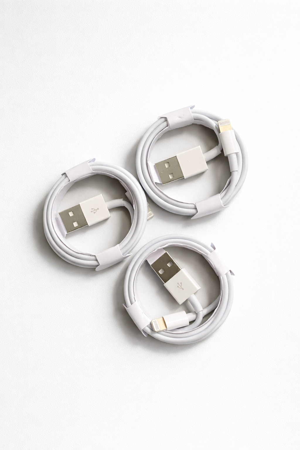 Kabel USB-C → Lightning iPhone | Zestaw 3 szt. | Szybkie ładowanie